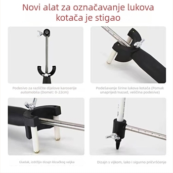 Tu Son alat za popravak udubljenja karoserije automobila – metalni grafit za oblikovanje linija blatnika