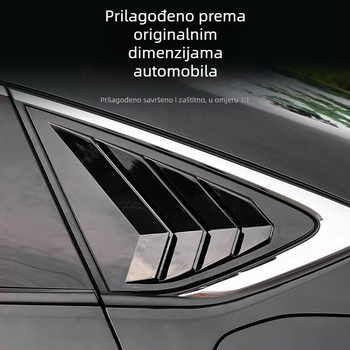 ABS stražnji trokutasti ventilni ukrasni dio za Honda Accord 11. generacije – vanjska dekorativna ploča bez prilagodbe