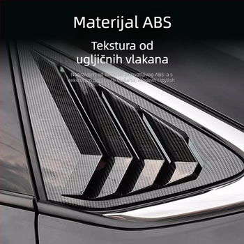 ABS stražnji trokutasti ventilni ukrasni dio za Honda Accord 11. generacije – vanjska dekorativna ploča bez prilagodbe