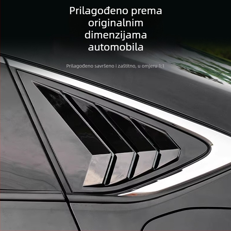 ABS stražnji trokutasti ventilni ukrasni dio za Honda Accord 11. generacije – vanjska dekorativna ploča bez prilagodbe