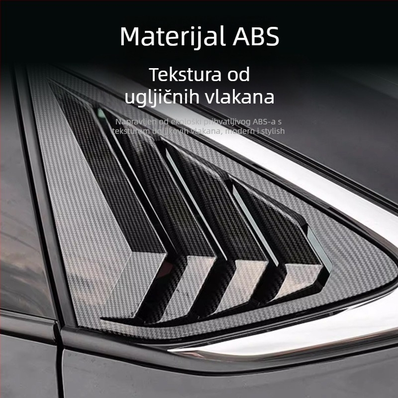 ABS stražnji trokutasti ventilni ukrasni dio za Honda Accord 11. generacije – vanjska dekorativna ploča bez prilagodbe