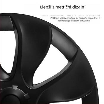 19-inčni Cyclone poklop za hub kotača za Tesla Model 3/Y — plastični, podrijetlo Zhejiang, prilagodljiv