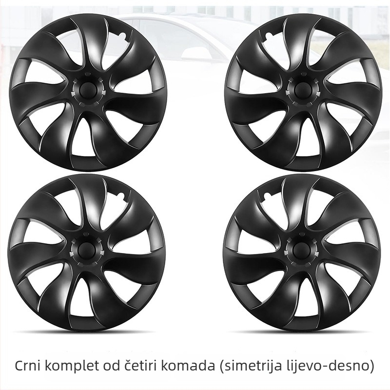 19-inčni Cyclone poklop za hub kotača za Tesla Model 3/Y — plastični, podrijetlo Zhejiang, prilagodljiv