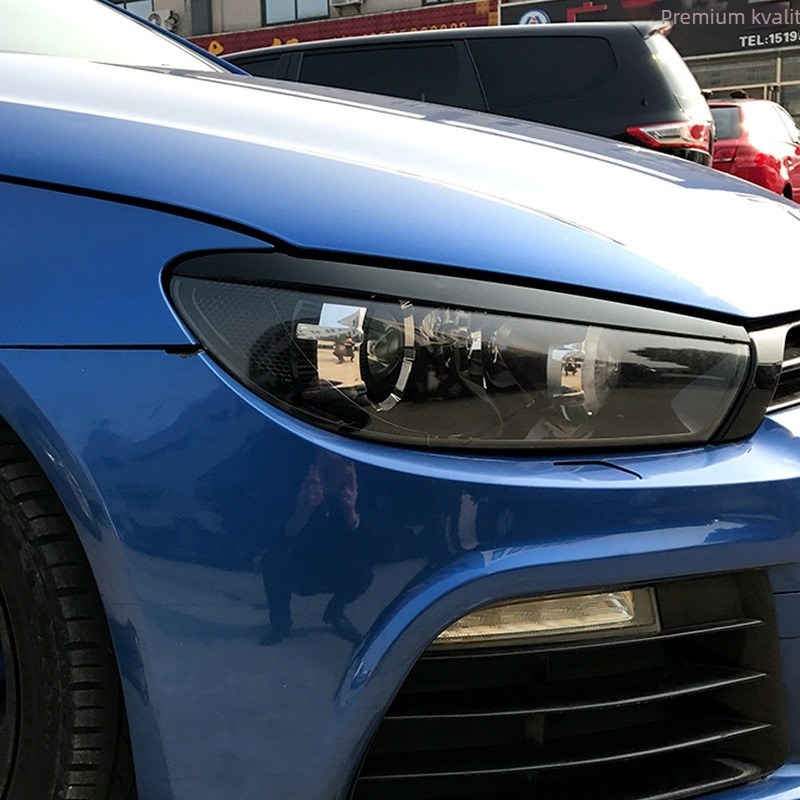 Prednje obrve svjetla – vanjska dekoracija VW Scirocco 2008-2017 | Kompatibilni modeli: VW Scirocco 2008-2017; Marka AMP-Z; Materijal ABS