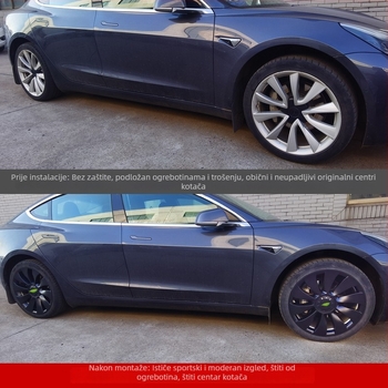 Tesla Model 3 Tornado P verzija kapica središta kotača — plastični zaštitni pokrov