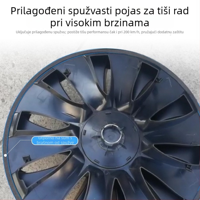 Tesla Model 3 Tornado P verzija kapica središta kotača — plastični zaštitni pokrov
