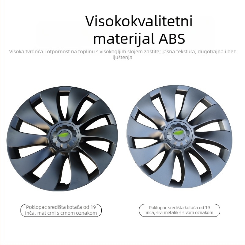 Tesla Model 3 Tornado P verzija kapica središta kotača — plastični zaštitni pokrov