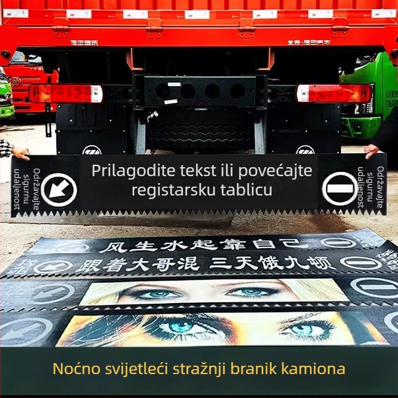 Prilagođeni stražnji blatnik za kamione — univerzalni