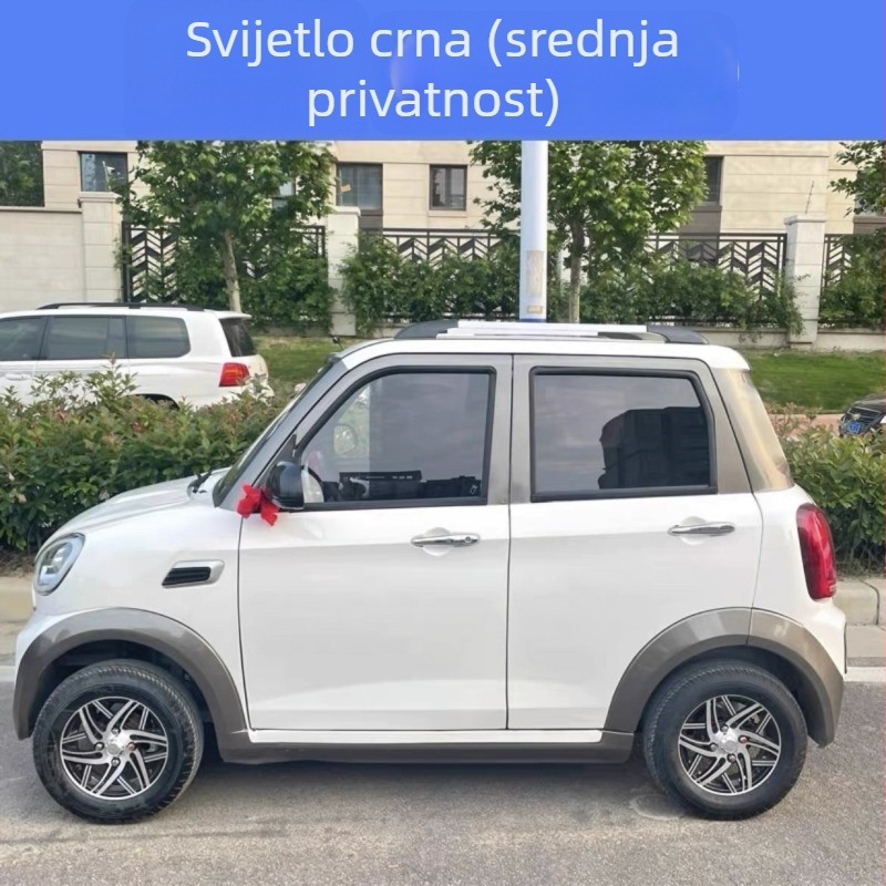 Komplet folija za prozore električnog tricikla i četverokota vozila – zaštita od sunca, toplinska izolacija, folija za privatnost za cijeli automobil