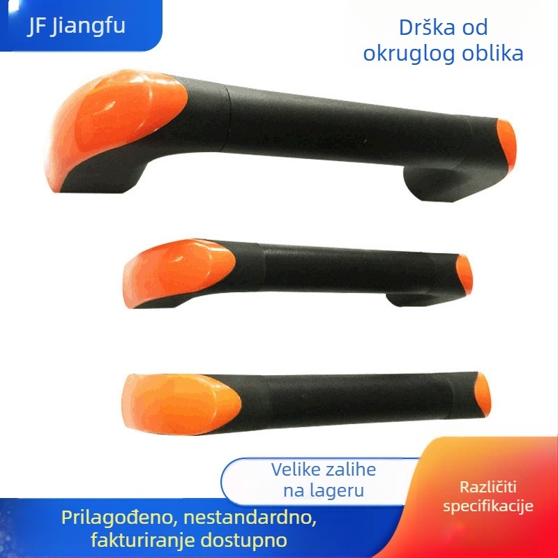 Drška za ormar od aluminijskog legiranog materijala, okrugla cijev, oblik štapa, moderni minimalistički stil, namještaj i ormari, model JF