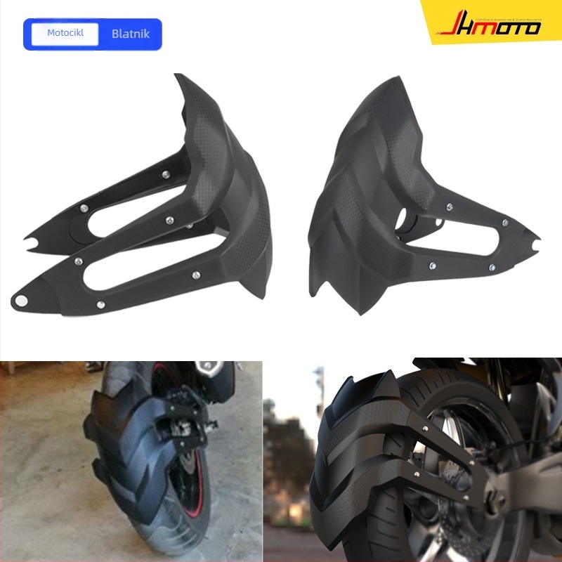 Zadnji blatnik za motocikl – Model DNB-723, PP materijal s metalnim nosačem, pogodna za 14–18 inča kotače, Marka JH