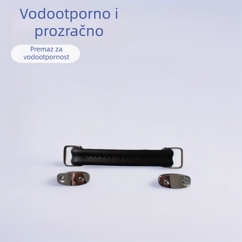 Pingju ručica za kufor od PU kože, prozračna i vodootporna, jednobojni uzorak