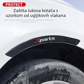 Anti-kolizijska traka za blatnike automobila, materijal kapljičnog ljepila, opći model, prilagodljiva obrada