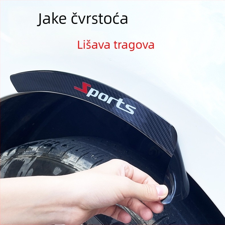 Anti-kolizijska traka za blatnike automobila, materijal kapljičnog ljepila, opći model, prilagodljiva obrada