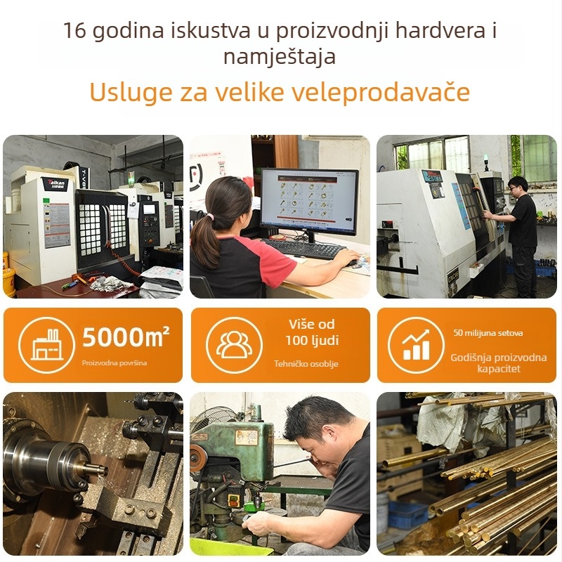 Mesing drška za ormariće i garderobu, ručka za ladice, kovano mesing, moderan minimalistički stil, po mjeri