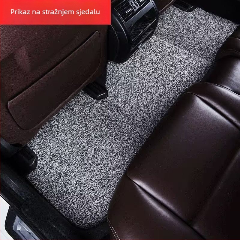 Gumeni podni tepih tipa tepih za petosjed automobil; otporan na habanje; vodootporan.