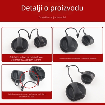 Silikonski brtveni trak za priključak za punjenje i poklopac za punjenje Denza D9 – vodootporan i otporan na prašinu