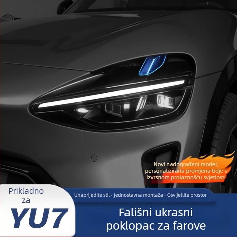 Xiaomi YU7 Demon Eye sport paket za poboljšanje svjetla s plastičnim dekorativnim pokrovom svjetala (bez prilagodbe, model 077589461)