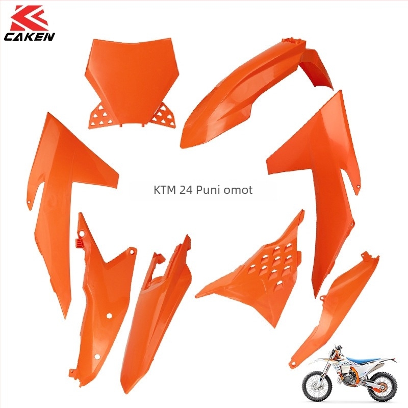 CAKEN PP Plastični zaštitni kućišta dijelova, set od 24 komada, za KTM EXC SXF – zaštitni pokrovi s punim pokrivanjem