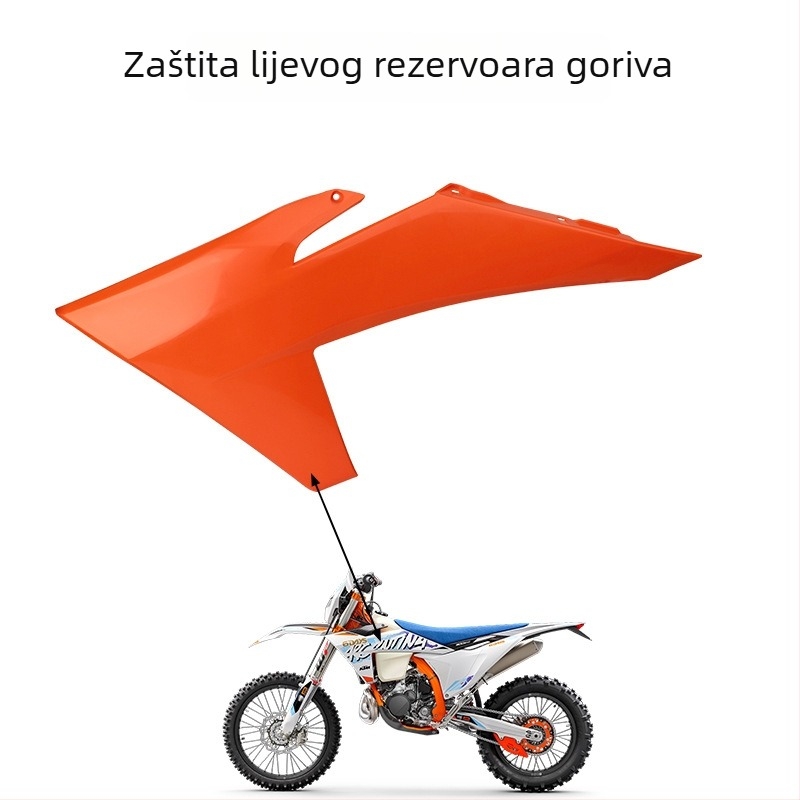 CAKEN PP Plastični zaštitni kućišta dijelova, set od 24 komada, za KTM EXC SXF – zaštitni pokrovi s punim pokrivanjem