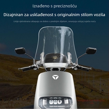 Prednje vjetrobransko staklo za električne motocikle (Model: 111111111111)