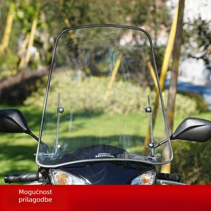 Prednje vjetrobransko staklo za električne motocikle (Model: 111111111111)