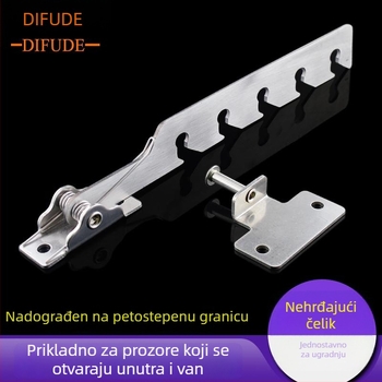 Nerđajući čelični nosač prozora za krilne prozore, model Fc820j, stil modernog minimalističkog