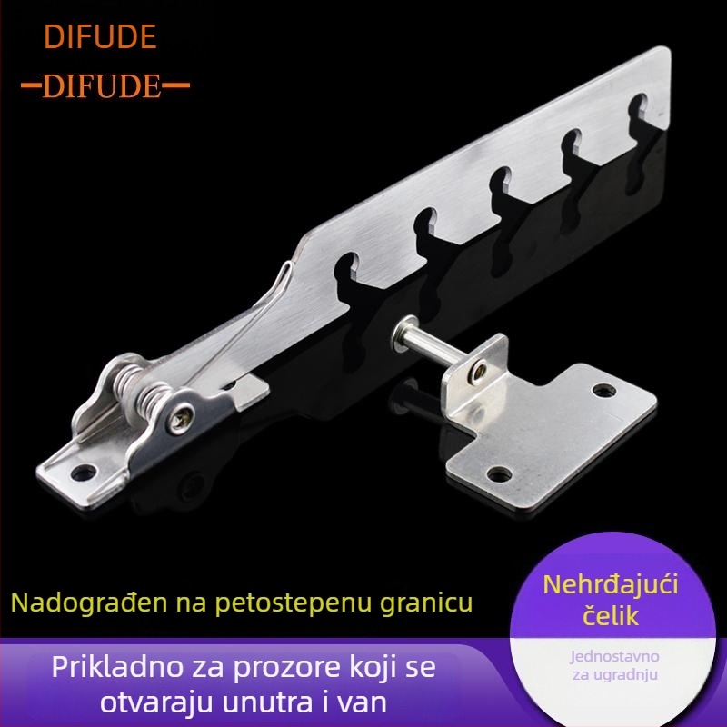 Nerđajući čelični nosač prozora za krilne prozore, model Fc820j, stil modernog minimalističkog