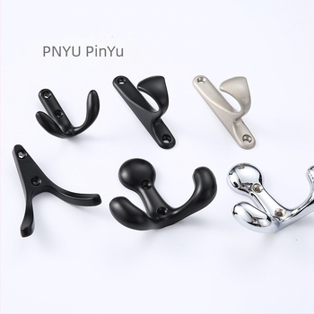 Zidna vješalica od nehrđajućeg čelika za kupaonicu/hotel/kuhinju, model S005-8, ugradnja bez bušenja, moderni minimalistički dizajn