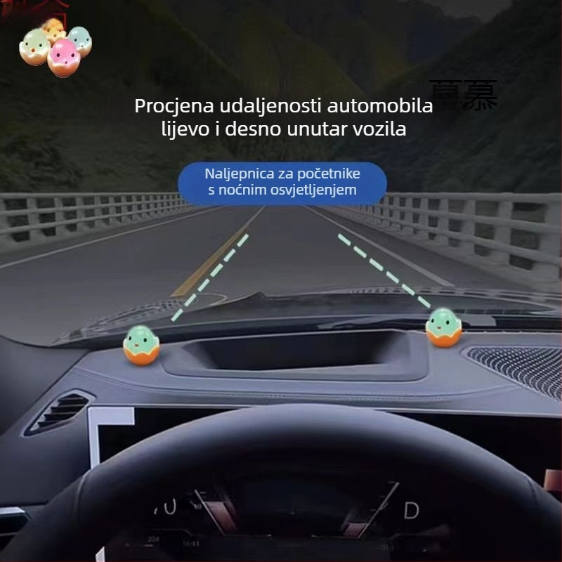 Naljepnice za karoseriju auta, magnetska ugradnja, plastični materijal, uzorak ogrebotina