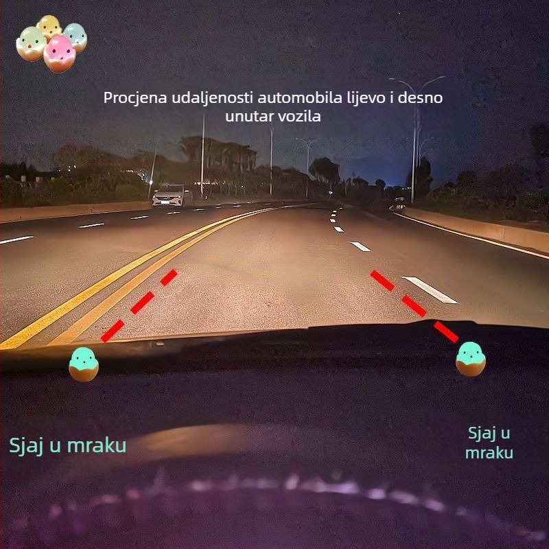 Naljepnice za karoseriju auta, magnetska ugradnja, plastični materijal, uzorak ogrebotina