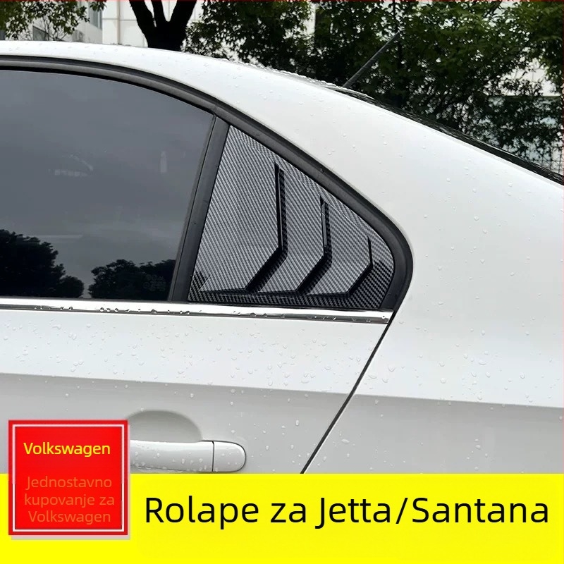 ABS dekorativna naljepnica za stražnje trokutasto staklo VW Jetta VA3 Santana, 2013-2021