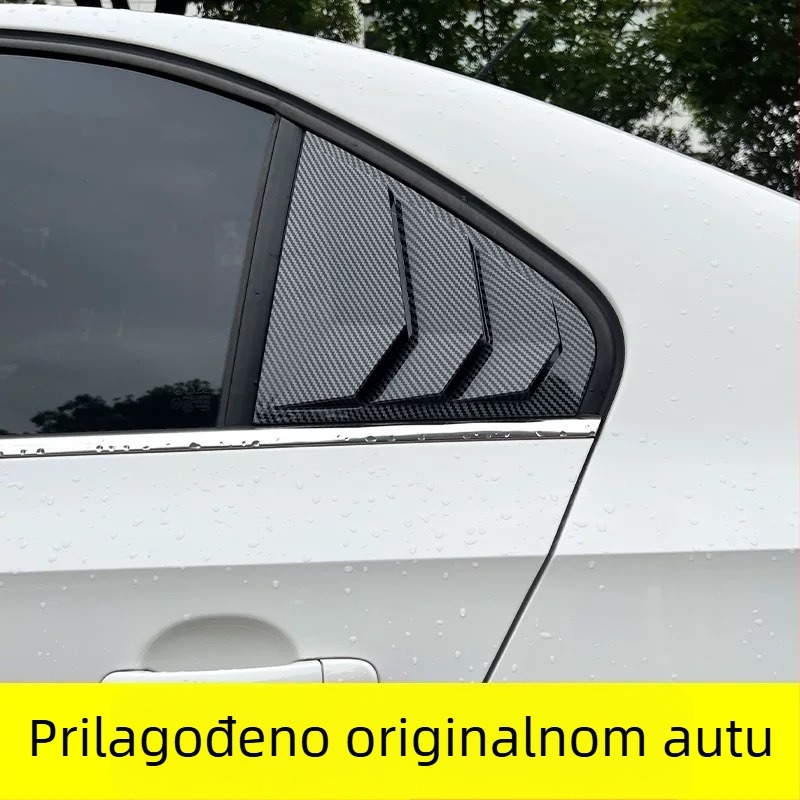 ABS dekorativna naljepnica za stražnje trokutasto staklo VW Jetta VA3 Santana, 2013-2021