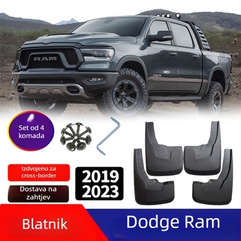 Blatnik za Dodge RAM 2019+ – plast, materijal blatnika: TPE+PP, kompatibilan RAM, mogućnost prilagodbe
