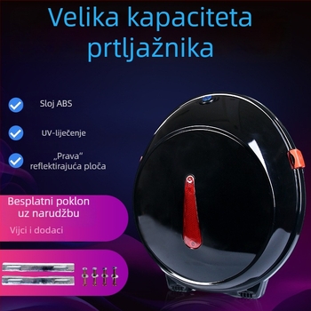 Univerzalna kutija za stražnji prtljažnik za električne bicikle | ABS materijal | Brand Fuli | Stil Knight Pack