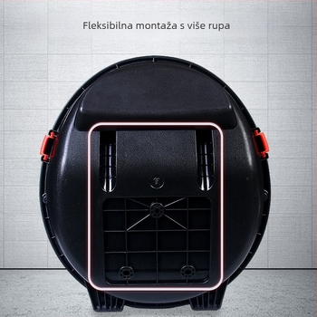 Univerzalna kutija za stražnji prtljažnik za električne bicikle | ABS materijal | Brand Fuli | Stil Knight Pack