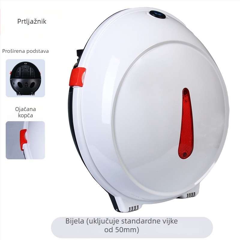Univerzalna kutija za stražnji prtljažnik za električne bicikle | ABS materijal | Brand Fuli | Stil Knight Pack