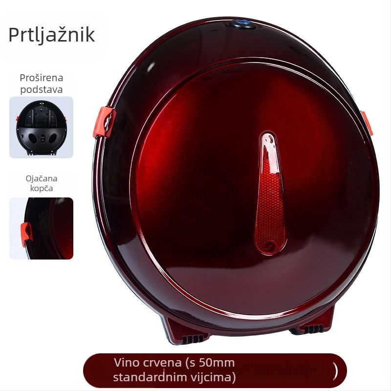 Univerzalna kutija za stražnji prtljažnik za električne bicikle | ABS materijal | Brand Fuli | Stil Knight Pack
