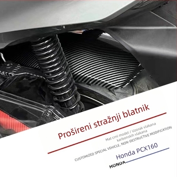 Prošireni blatnik za Honda PCX160/ADV160 — plast, PP blatnik, prilagodba dostupna