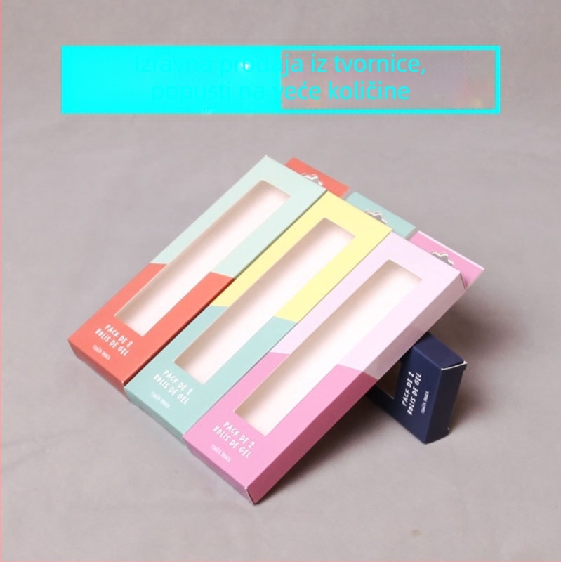 Kancelarijska kutija za pakiranje, sklopivi karton, 350 g bijeli karton, materijal: papir/karton