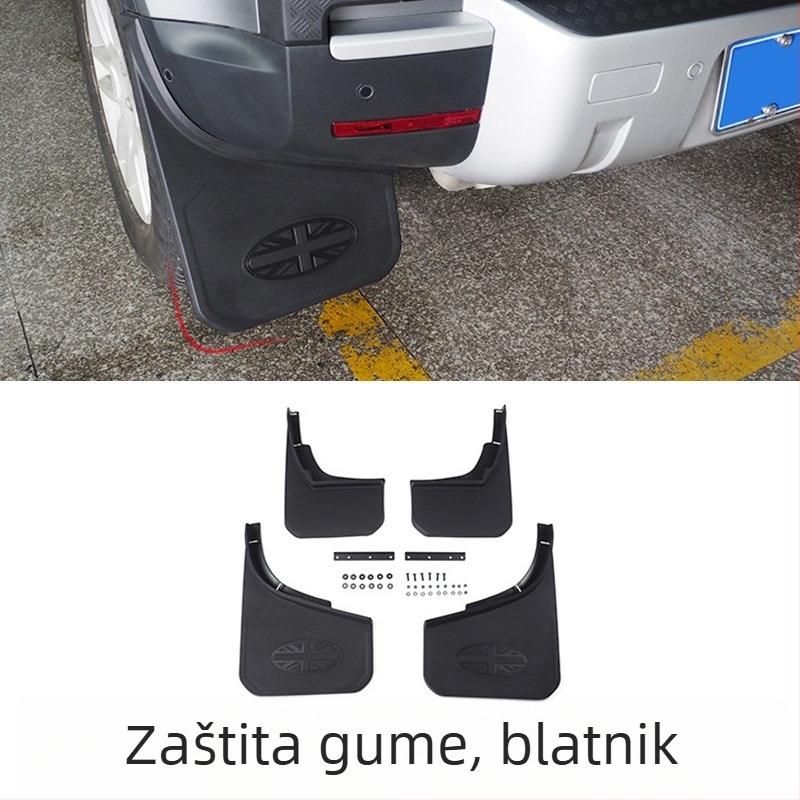 Prednji i stražnji blatnici za Land Rover Defender, kompatibilno s više od 20 modela, klasičan dekorativni element 110