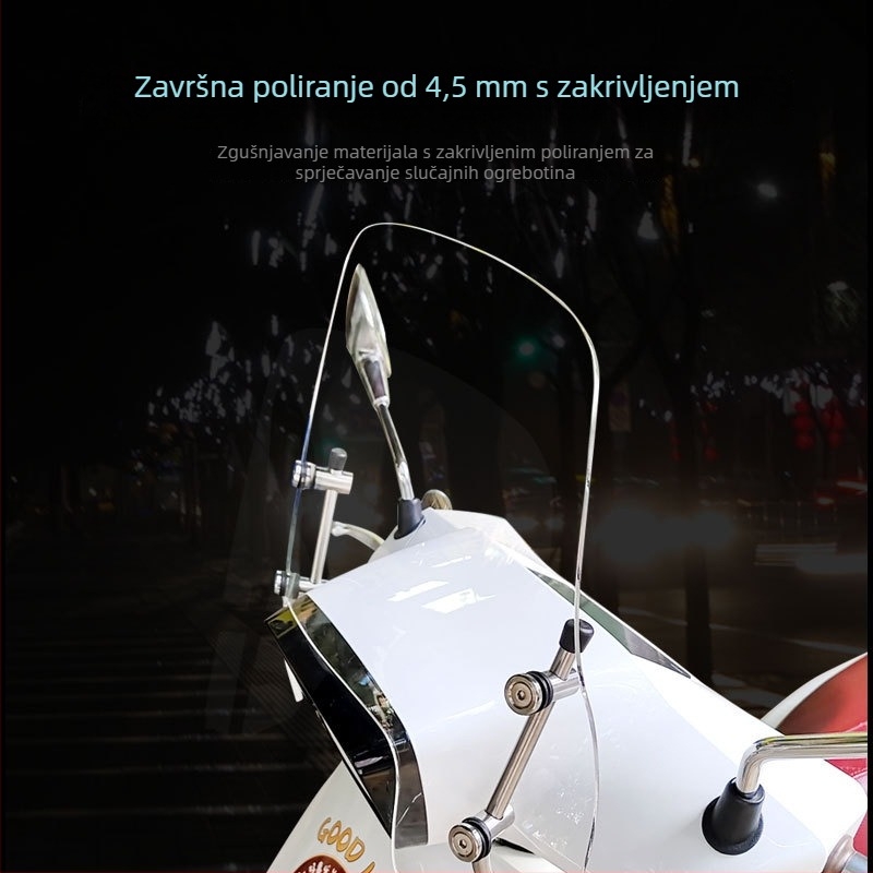 Prednja kišna zaštita vjetrobranskog stakla - set za modifikaciju Southern Mona Lisa Windshield (Model: Southern Mona Lisa Windshield; Marka: Xiamen tai)