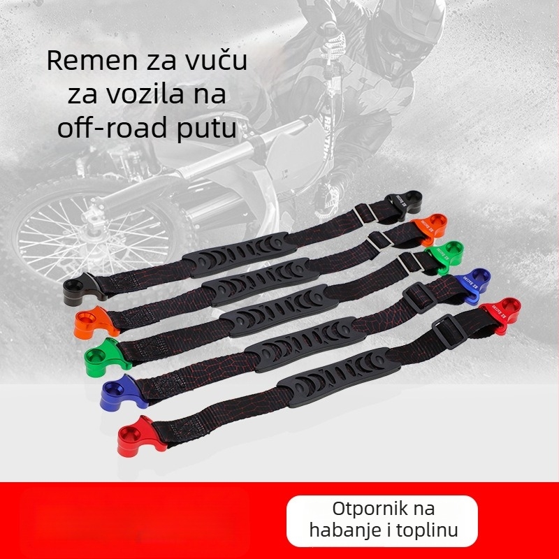 CAKEN Prednja i stražnja vučna traka – ZX materijal, Prilagodba obrade, Stil: vučna i spašavajuća traka
