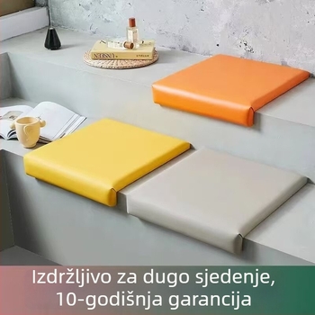 L-oblikovani debeli jastuk za stubište, kutno sjedenje i stolica za mijenjanje cipela
