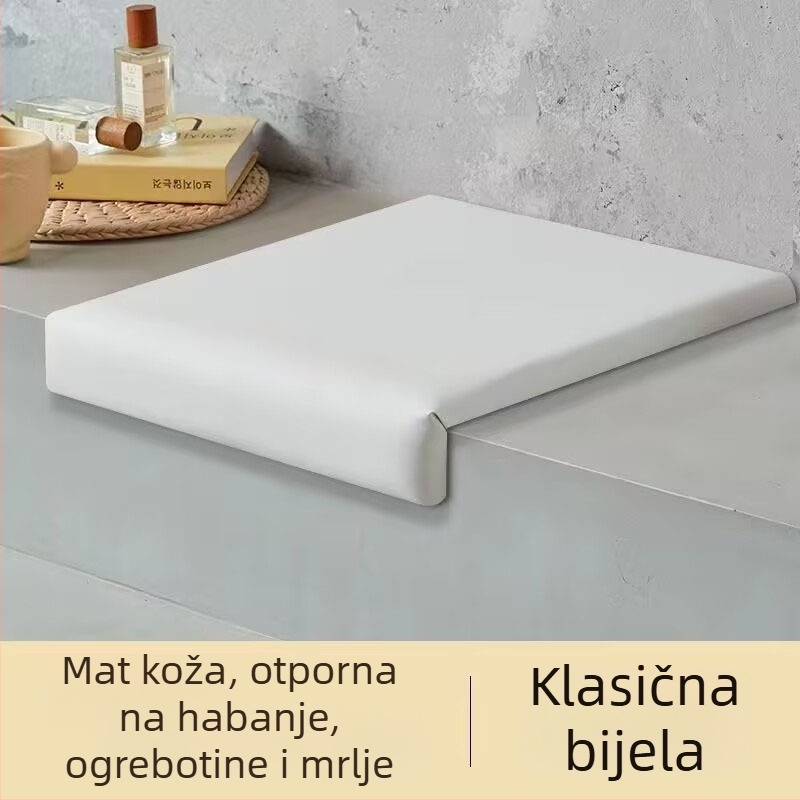 L-oblikovani debeli jastuk za stubište, kutno sjedenje i stolica za mijenjanje cipela