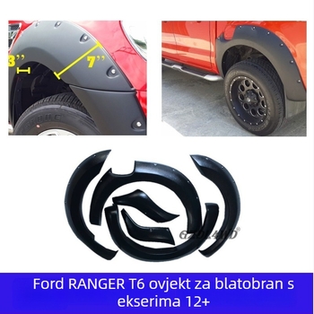 Ford Ranger set širokih blatnika (ABS, 2012-2020, 10 kg)