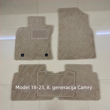 Podne prostirke Toyota Camry 9. generacije (vozač) — dedikovana zaštita vozila, prilagodljivo, materijal: Drugo, stil podova: Drugo, bez logotipa