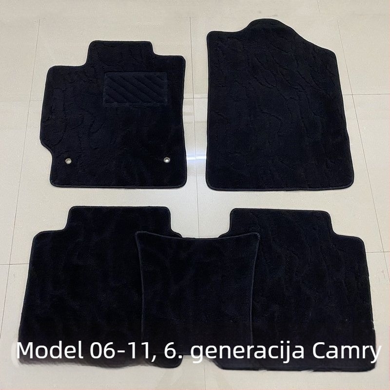 Podne prostirke Toyota Camry 9. generacije (vozač) — dedikovana zaštita vozila, prilagodljivo, materijal: Drugo, stil podova: Drugo, bez logotipa