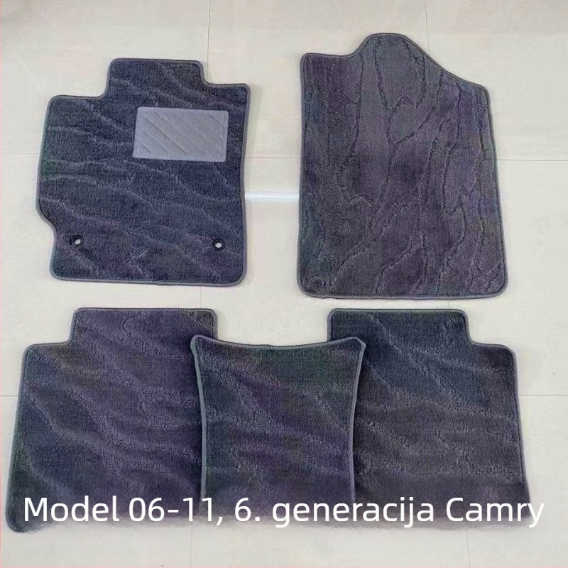 Podne prostirke Toyota Camry 9. generacije (vozač) — dedikovana zaštita vozila, prilagodljivo, materijal: Drugo, stil podova: Drugo, bez logotipa
