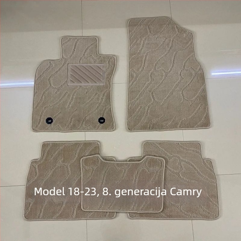 Podne prostirke Toyota Camry 9. generacije (vozač) — dedikovana zaštita vozila, prilagodljivo, materijal: Drugo, stil podova: Drugo, bez logotipa